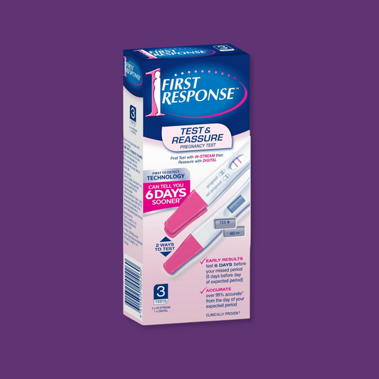 First Response Test & Reassure – 2 In-Stream & 1 Digital Pregnancy Tests