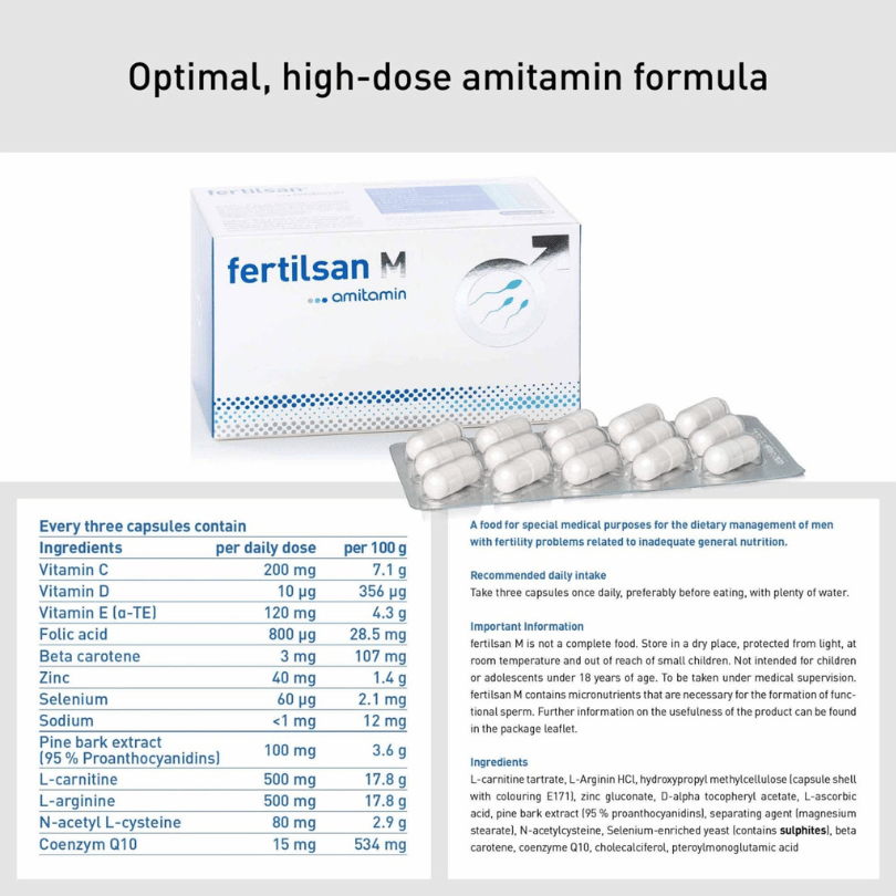 Amitamin Fertilsan M (Capsule) - 90-day supply